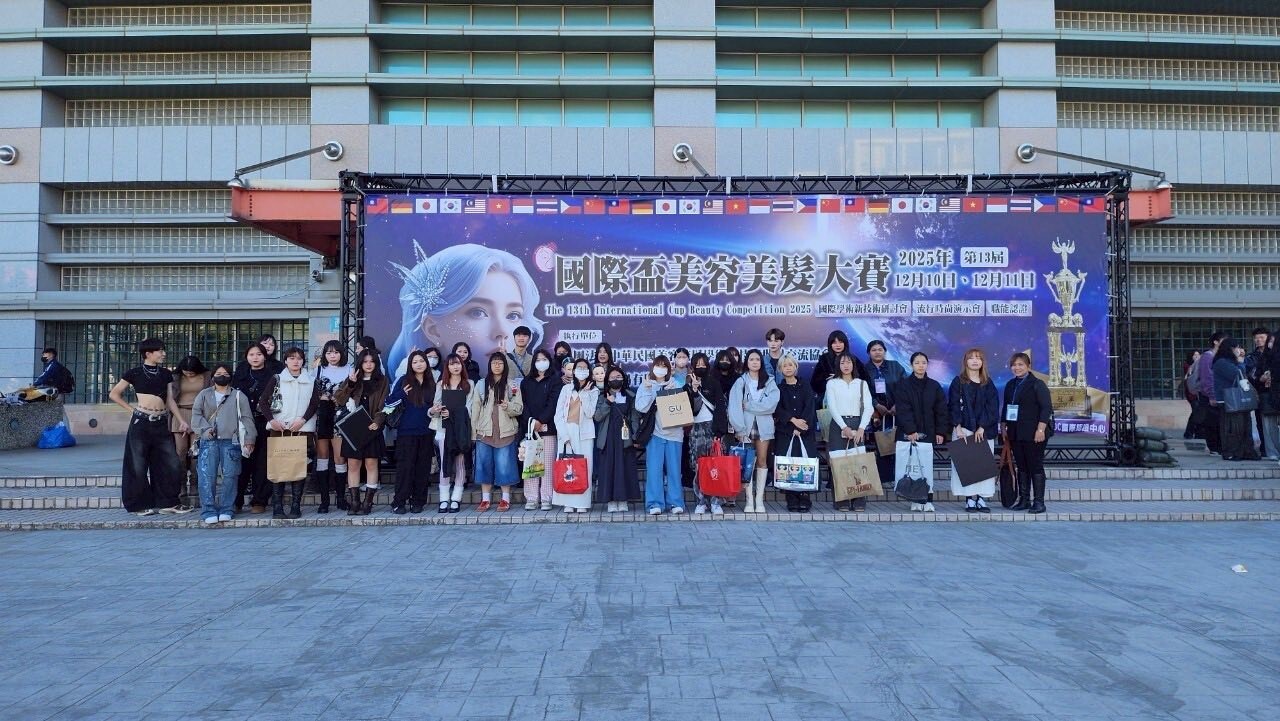 國際盃美容美髮大賽 競賽現場：苗栗巨蛋體育館