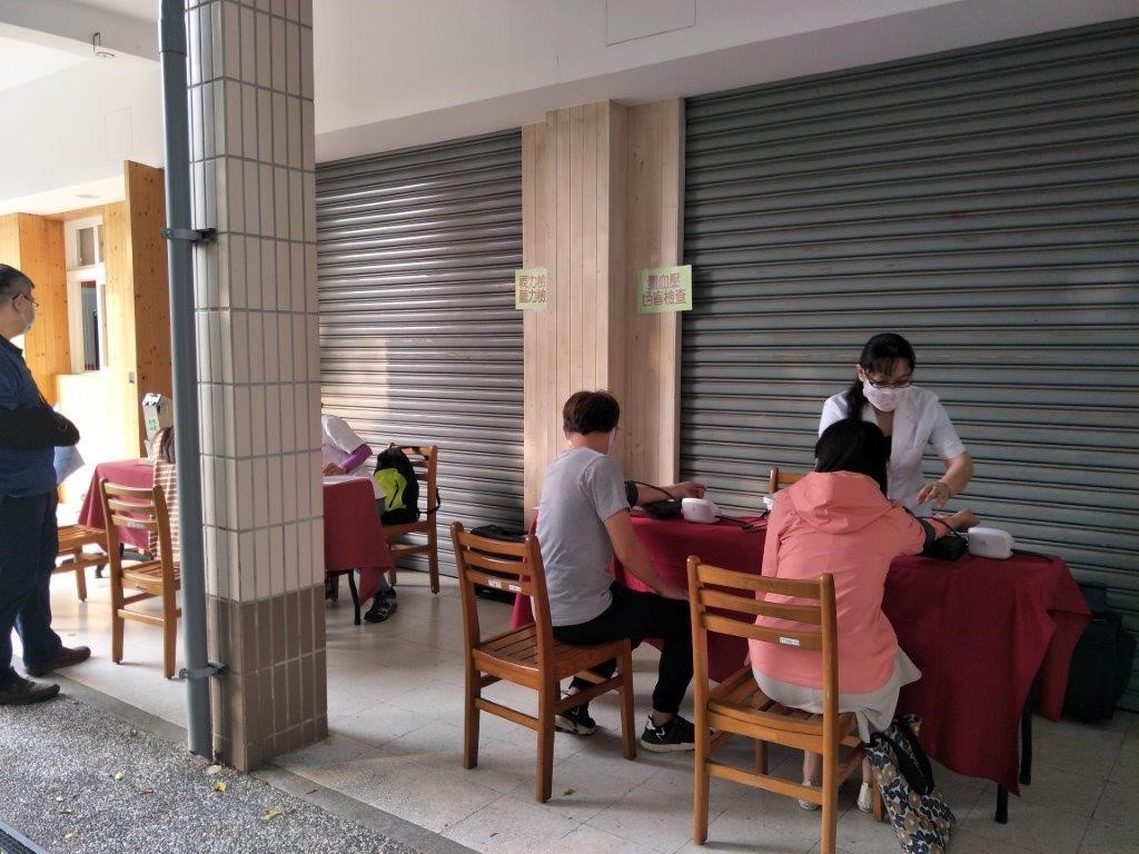 量血壓及辨色力檢查