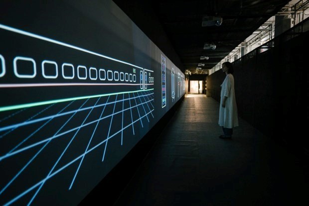 ▲ALLOWILL與Project On Museum結合因為與動態影像創作一日電力節拍