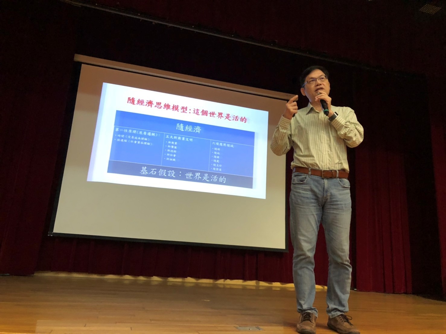盧希鵬教授演講