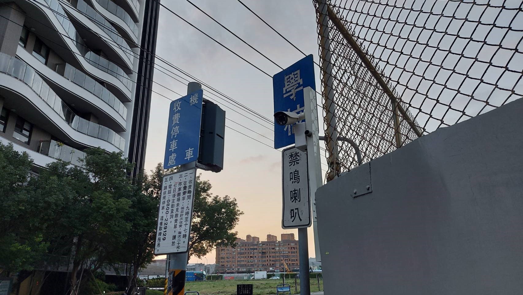 ▲機車停車場出入口處