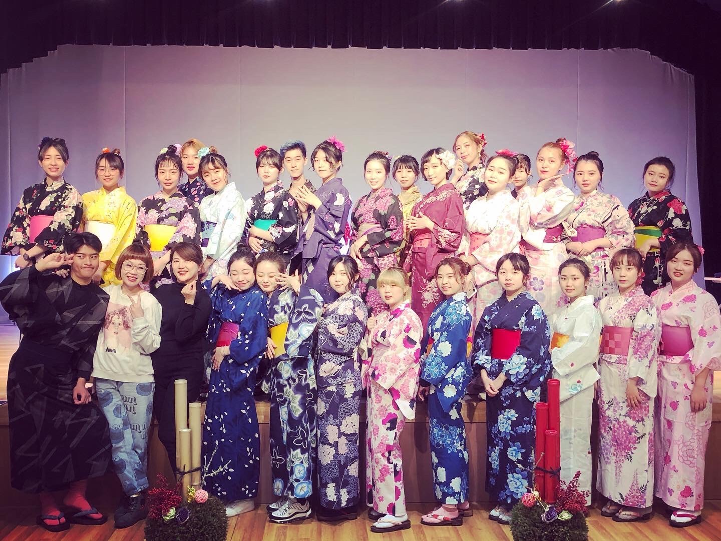 學生體驗浴衣穿搭