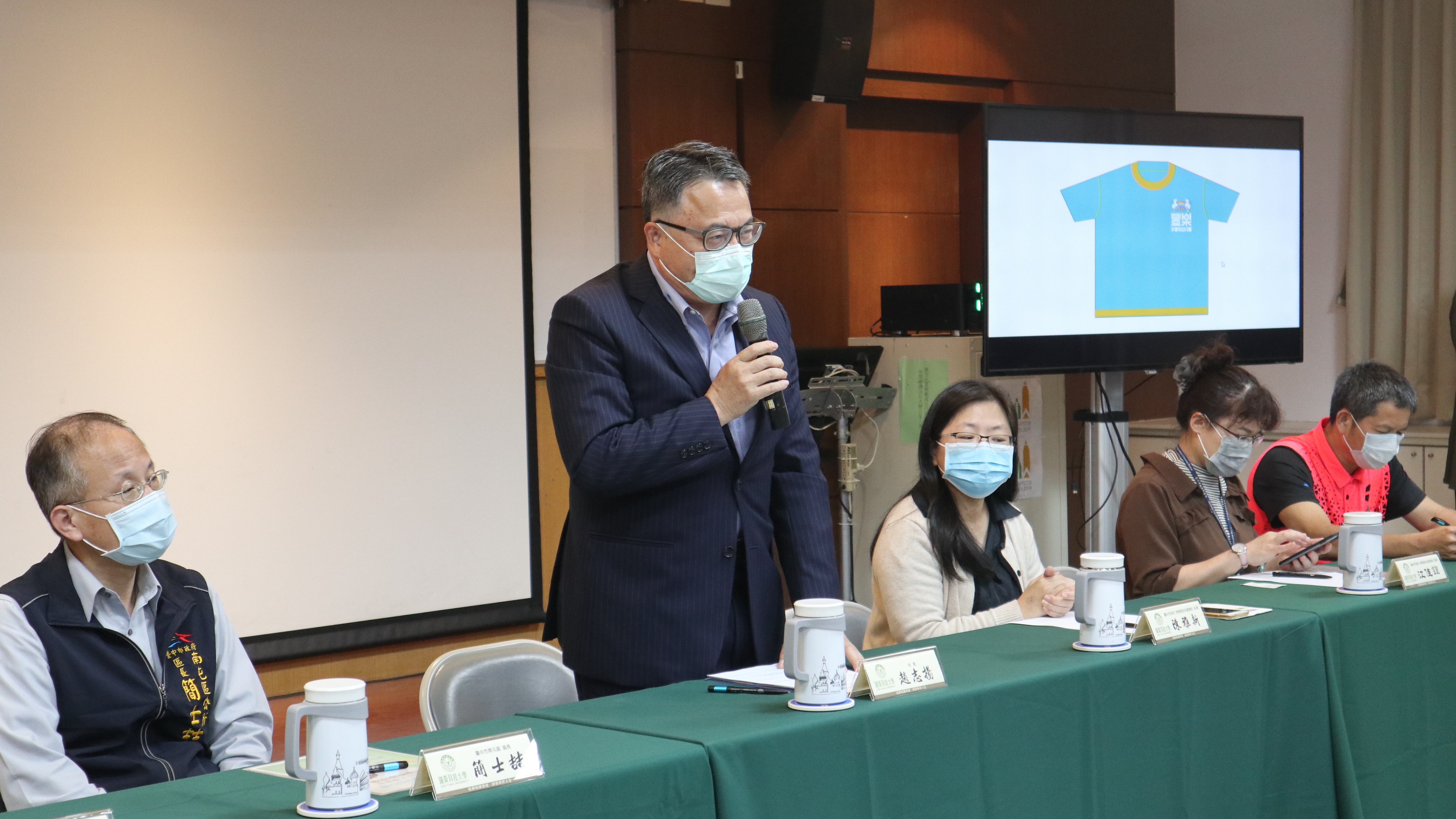 嶺東科大趙志揚校長於說明會致詞