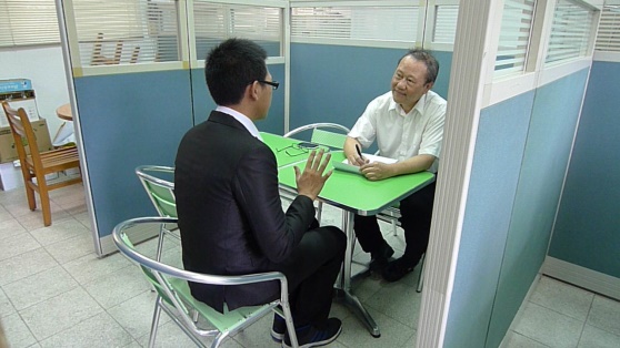 模擬面試演練狀況
