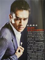 楊一展都會型男風造型