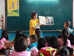 嶺東/志工同學授課情形