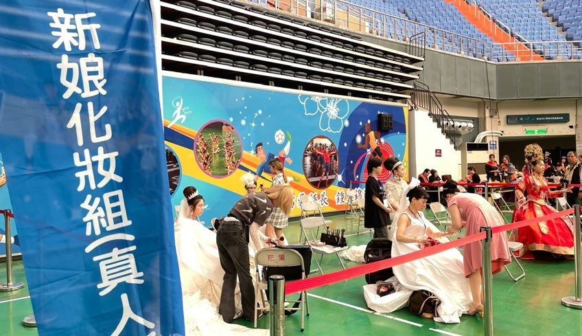 國際盃美容美髮大賽 頒獎競賽現場